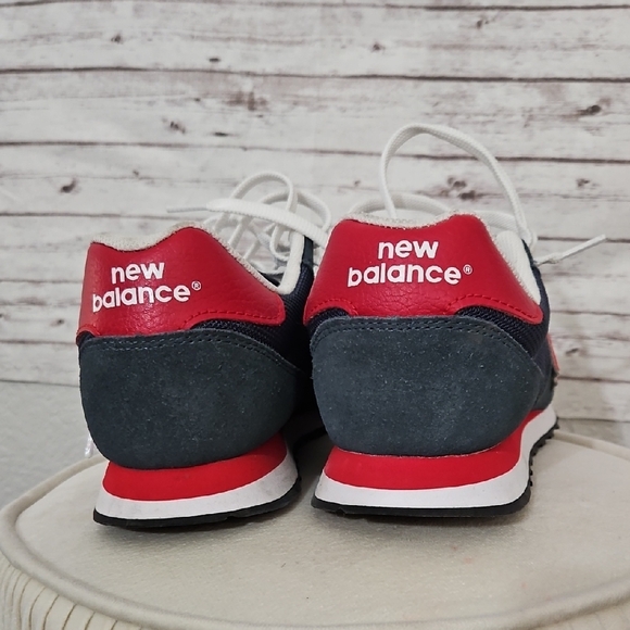 New Balance Blue and Red Athletic Shoes - Picture 2 of 5